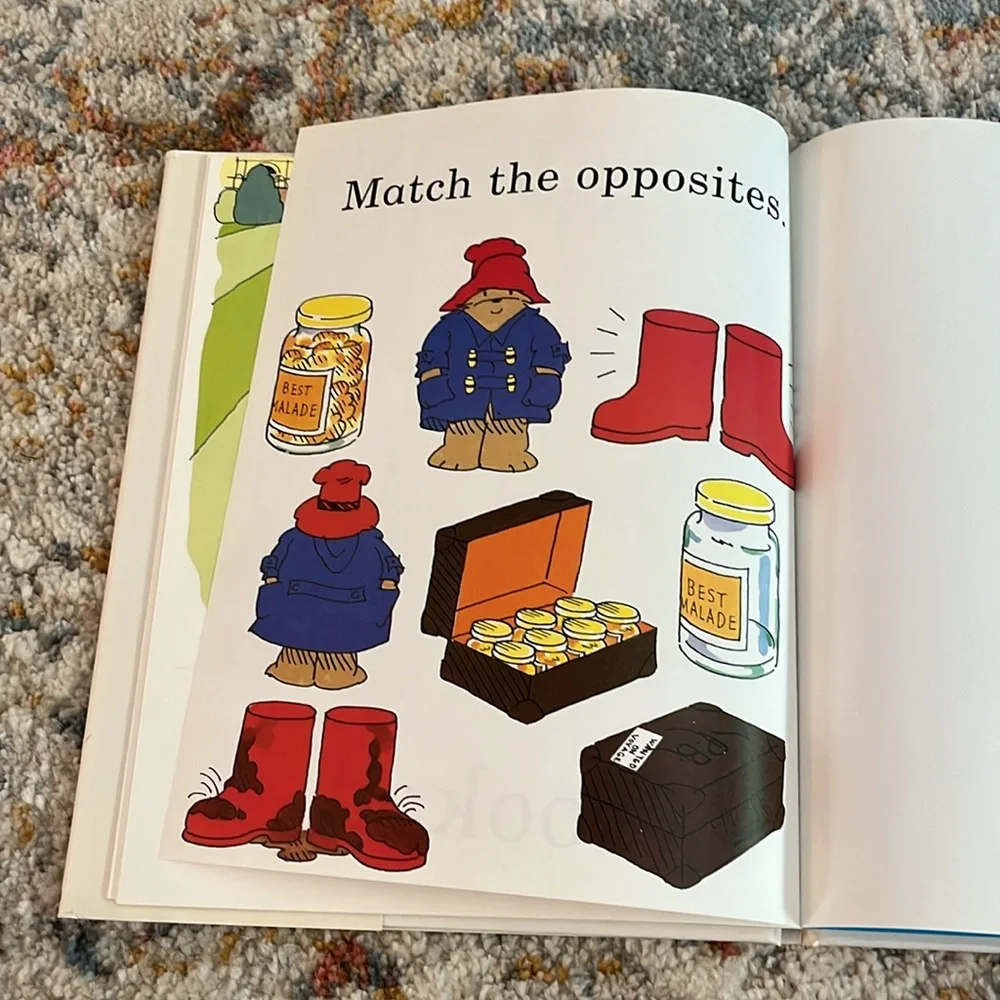 Paddington's opposites Hardcover – January 1, 1990 by Michael BOND Vintage EUC